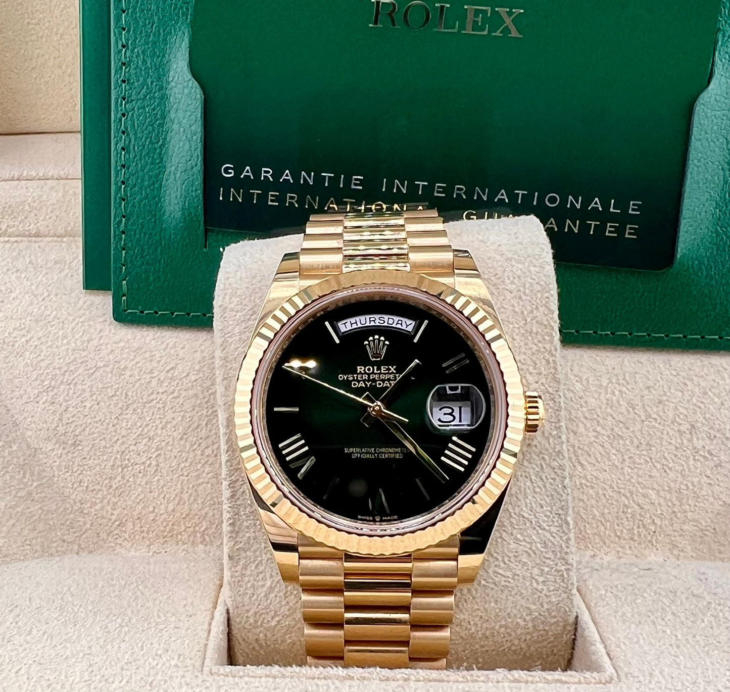 Rolex Day-Date 40mm 228238 Ombrè Dial 2025