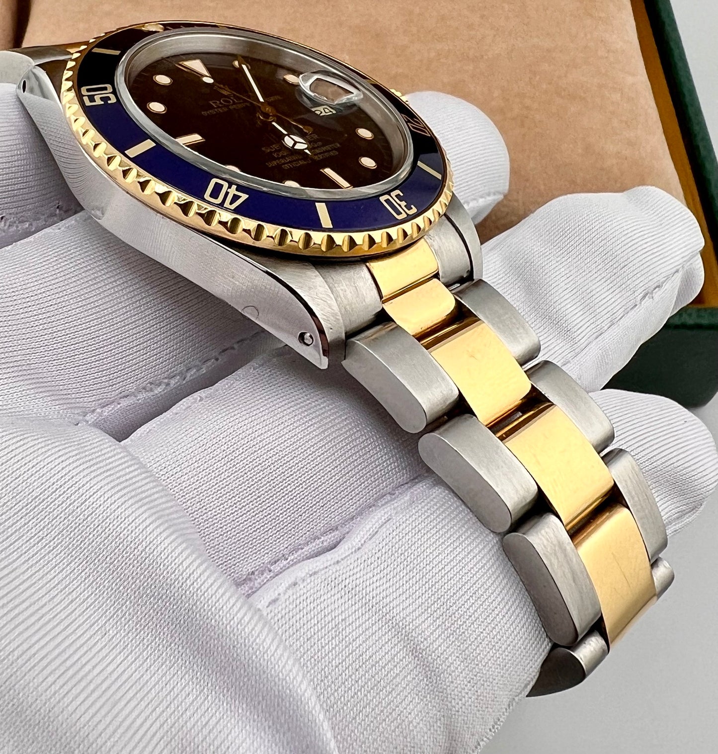 Rolex Submariner Date 16803 Blue Dial only watch 1987