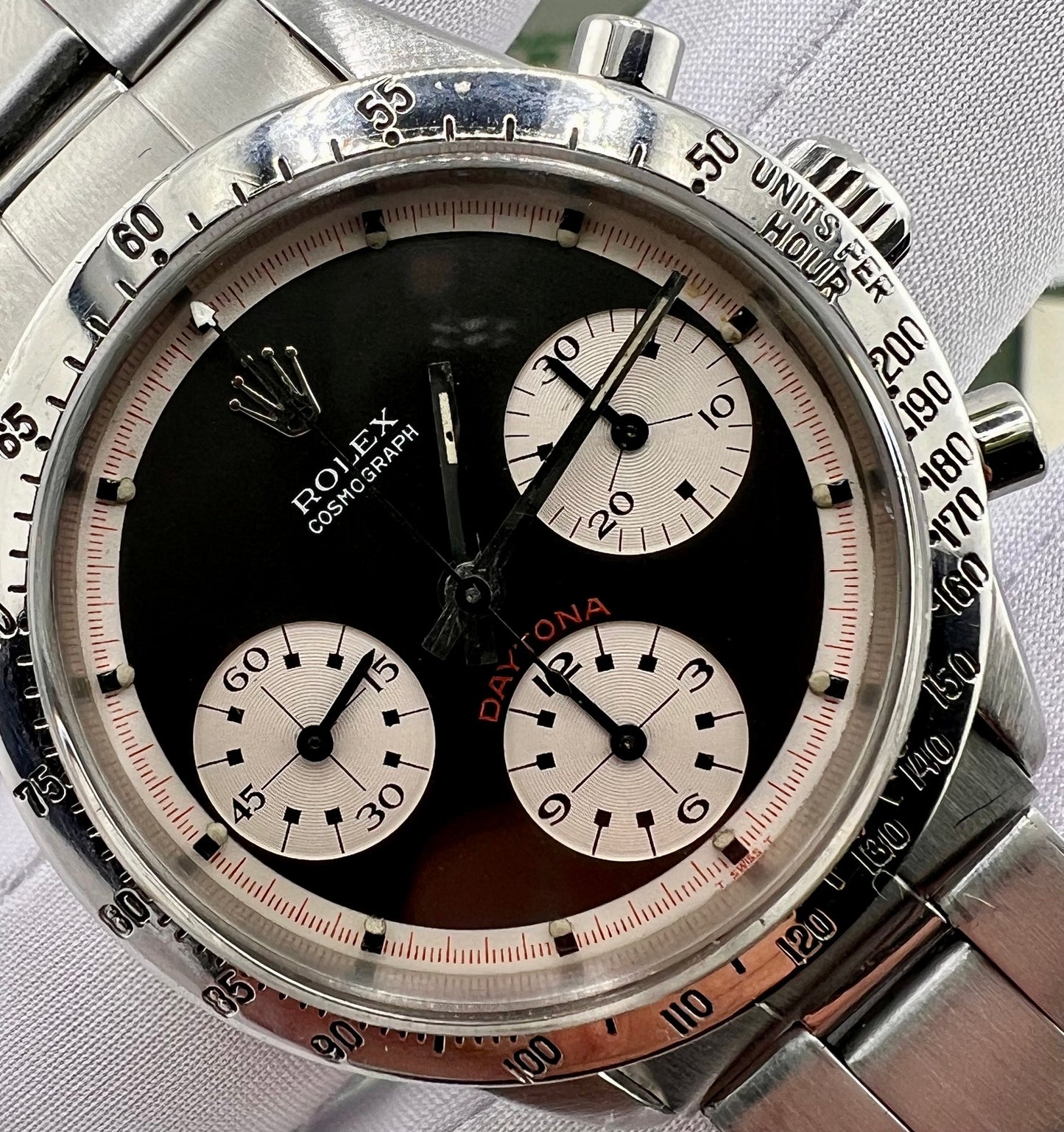 Rolex Daytona 6239 Paul Newman 1967 Box&Paper + Expertise