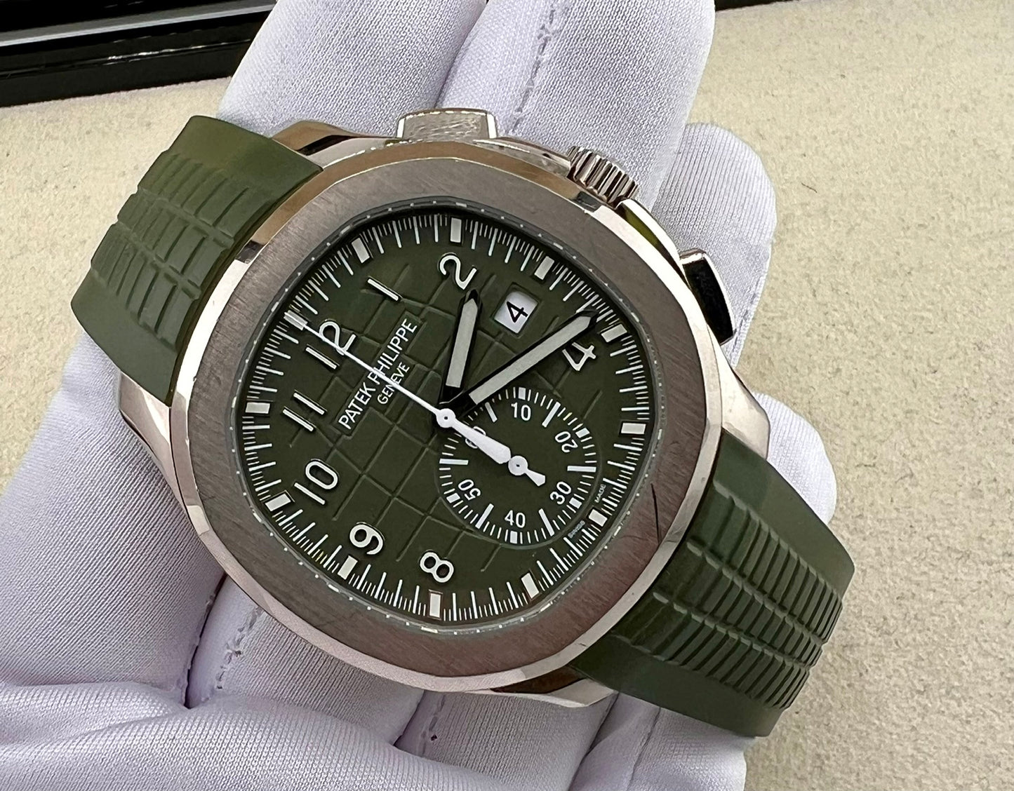 Patek Philippe Aquanaut 5968G 2023 green 2023 Ita