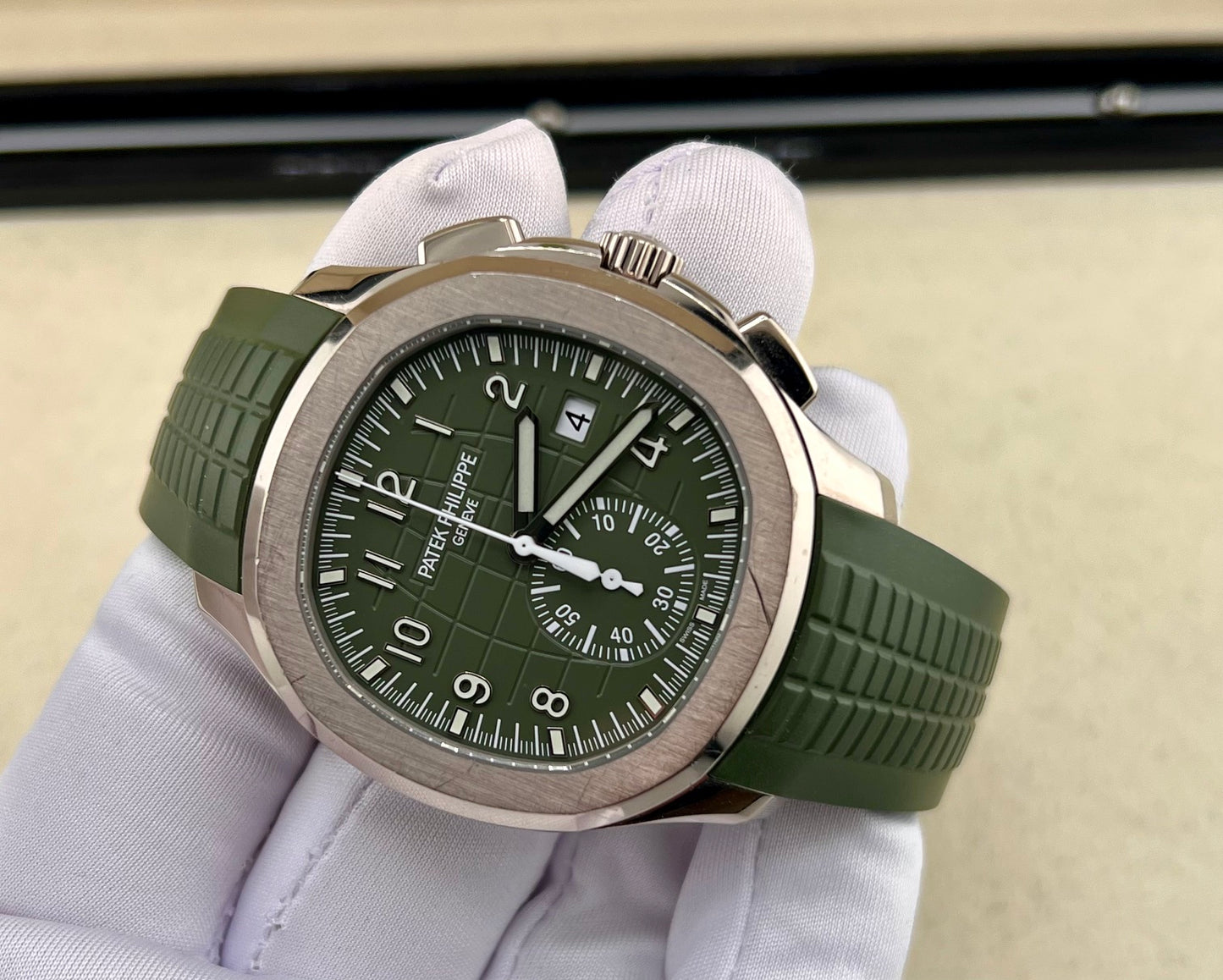 Patek Philippe Aquanaut 5968G 2023 green 2023 Ita