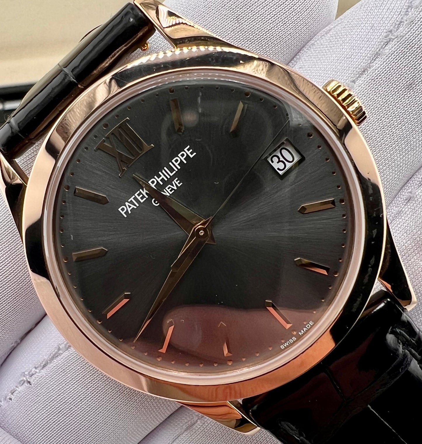 Patek Philippe Limited Edition Grey Dial Calatrava Hausmann 5296R-016 2021