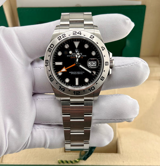 Rolex Explorer II 226570 Black Dial Full Set 2022