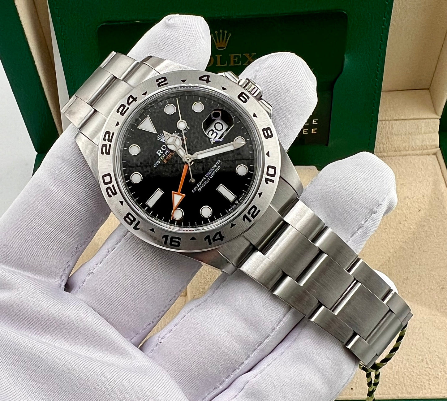 Rolex Explorer II 226570 Black Dial Full Set 2022