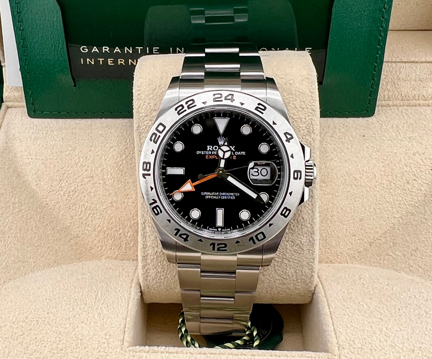 Rolex Explorer II 226570 Black Dial Full Set 2022