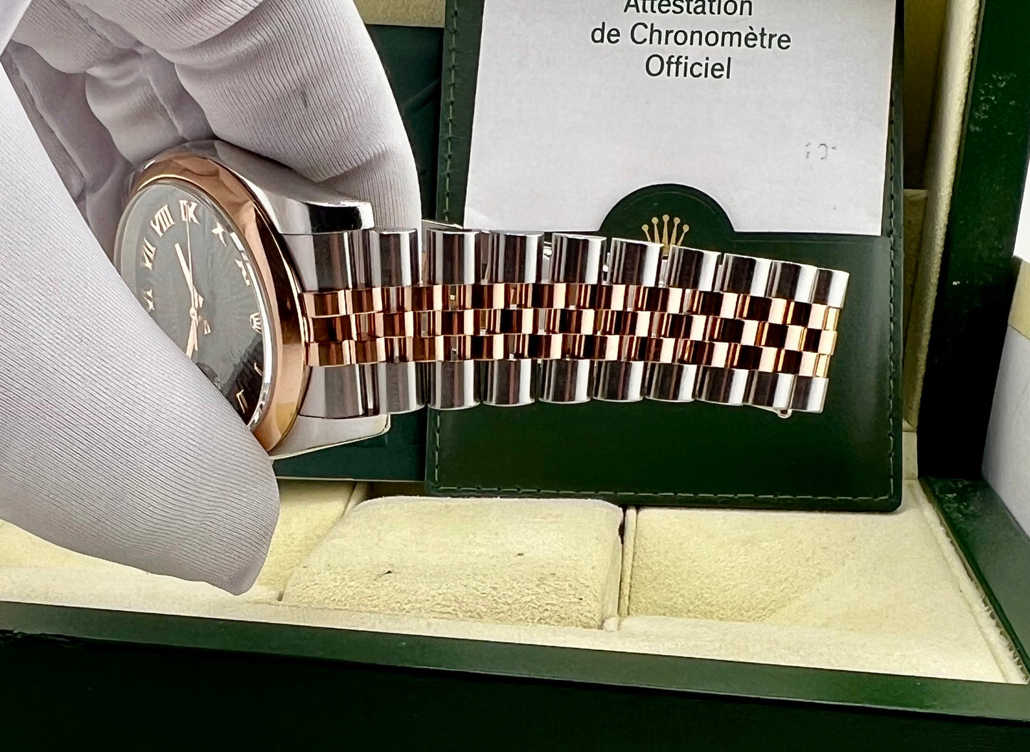 Rolex Datejust 36mm 116201 SUNBURST Roman Dial 2006 jubilèe full set