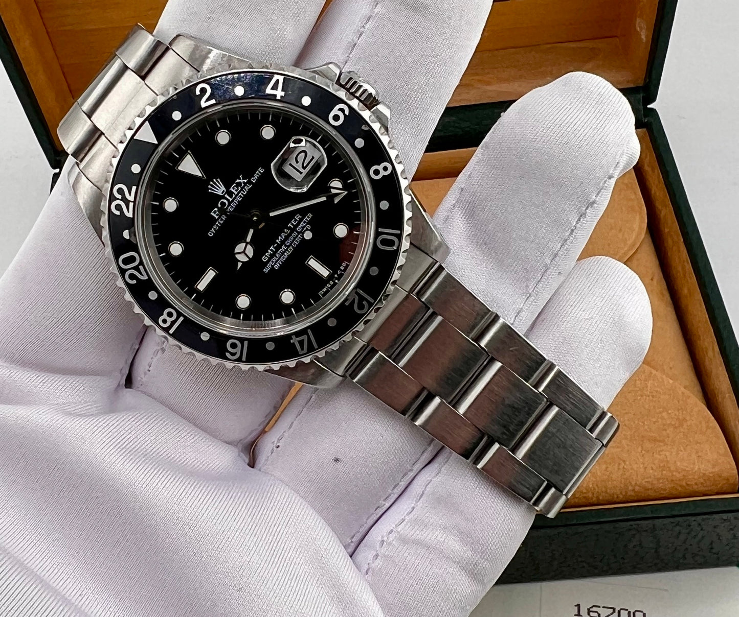 Rolex GMT-Master I 16700 Box&Paper Ita 1996