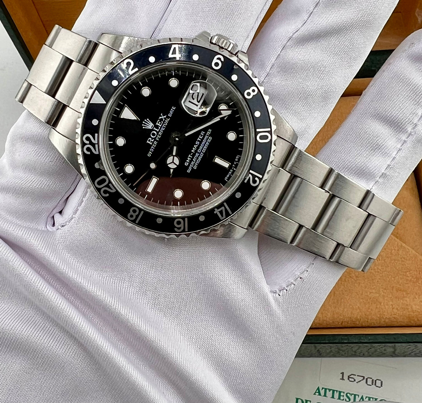 Rolex GMT-Master I 16700 Box&Paper Ita 1996