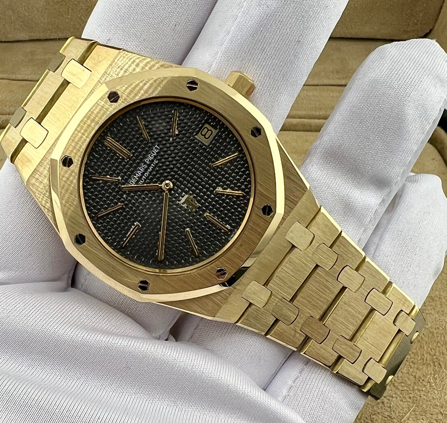 Audemars Piguet Royal Oak Jumbo 5402BA Full Set 1977 Rare