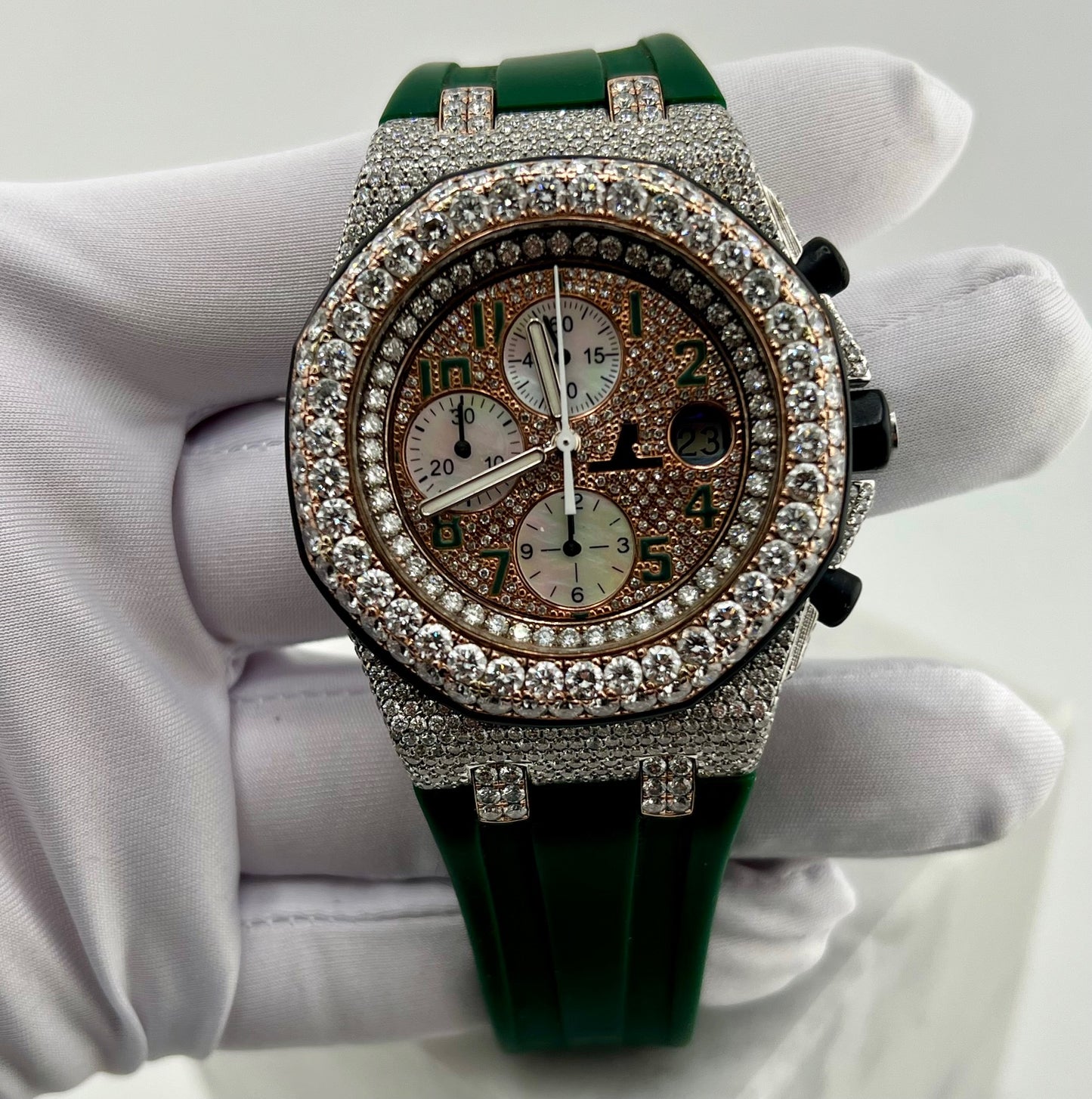 Audemars Piguet 25940SK Custom diamond only watch