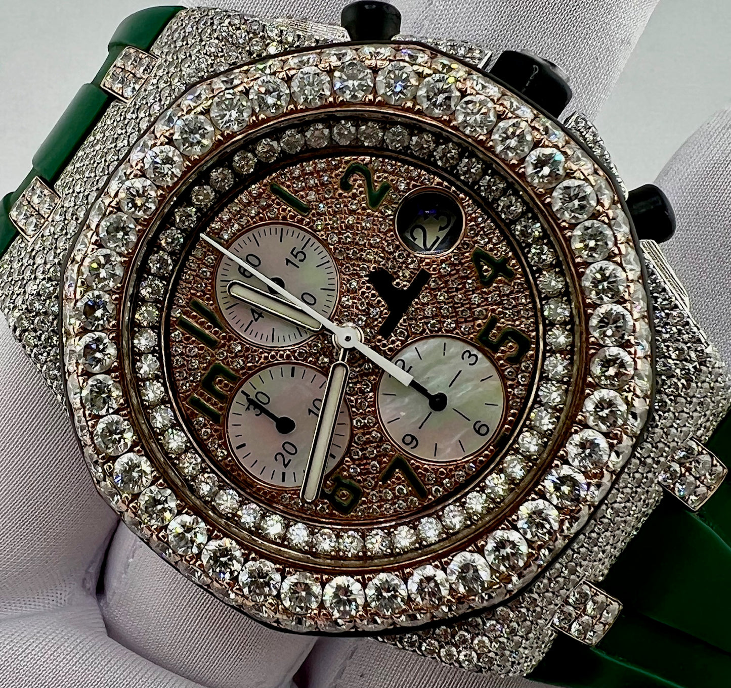 Audemars Piguet 25940SK Custom diamond only watch