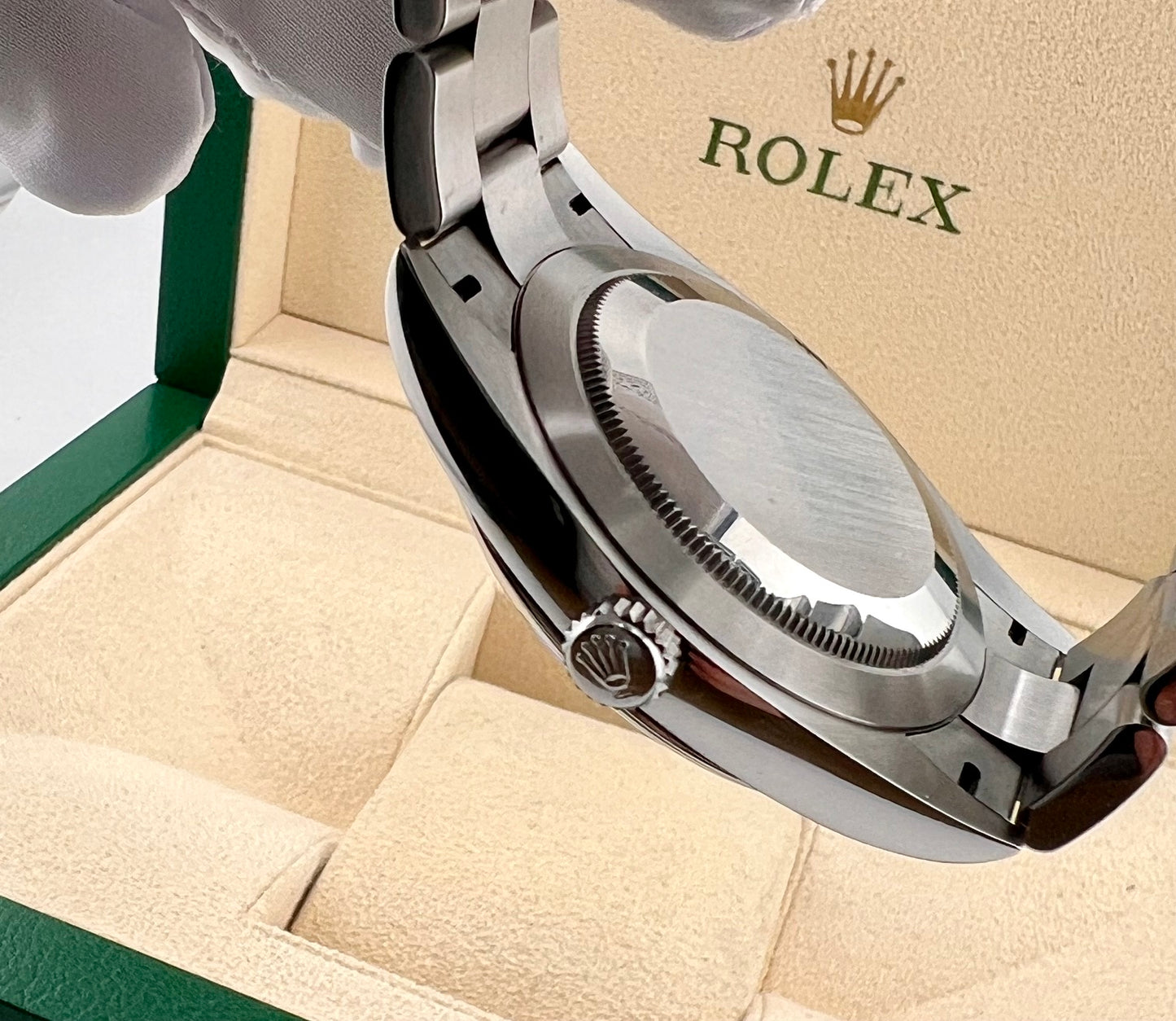Rolex Oyster Perpetual 41mm 124300 Yellow Dial 2021 NO PAPER Rolex