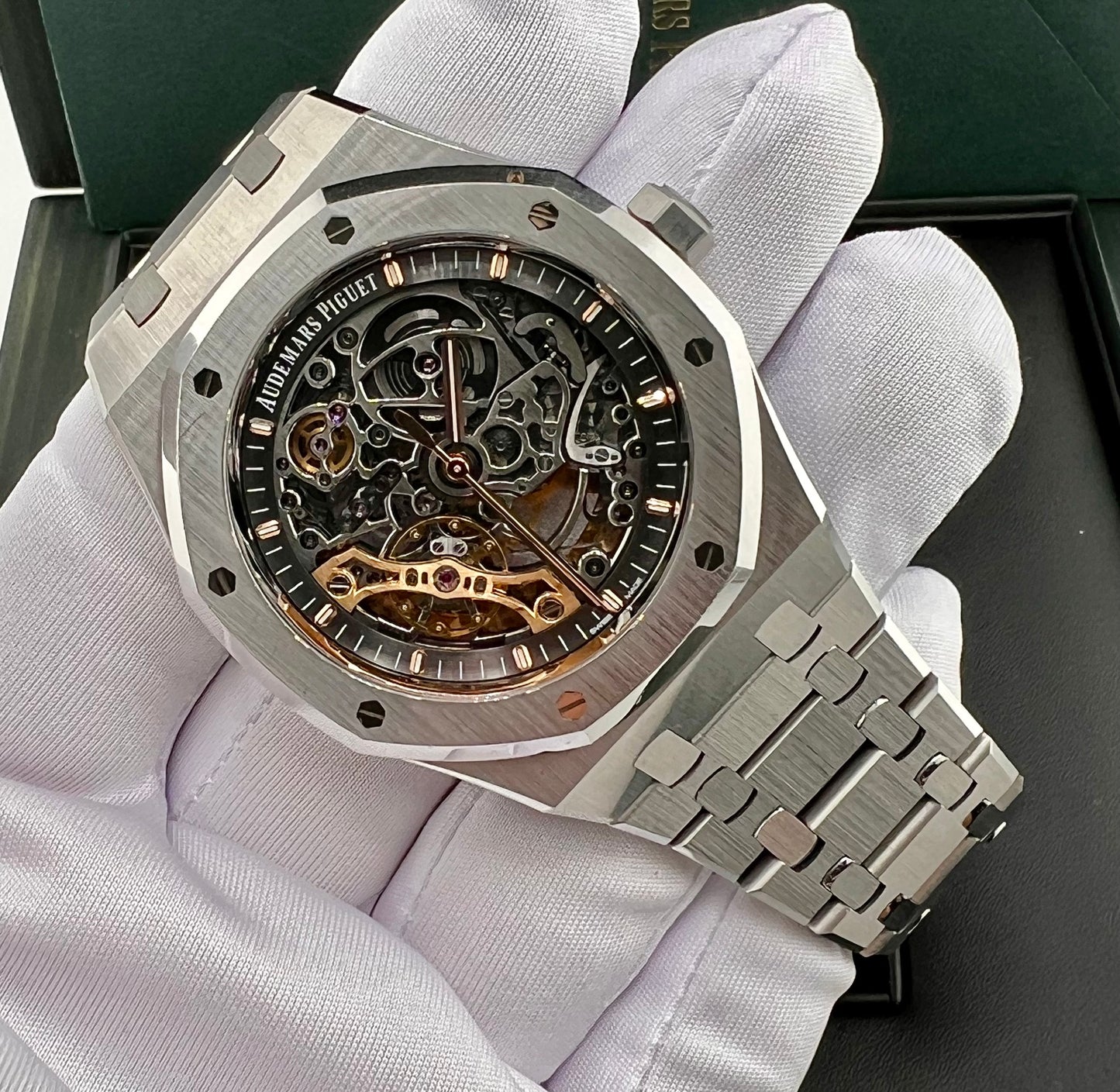 Audemars Piguet Royal Oak Double Balance Wheel Openworked 15407ST 2023 Ita