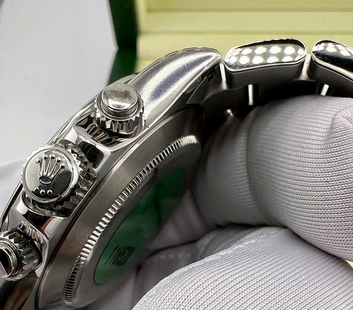 Rolex Daytona 116520 Black Dial Ser. Z RRR 90% stickers NOS Ita Box&Paper