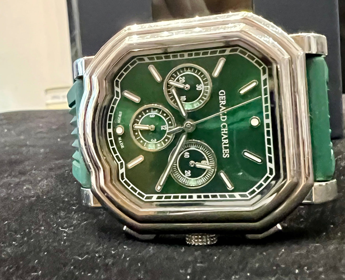Gerald Charles Maestro 3.0 Chronograph Green only watch solo orologio