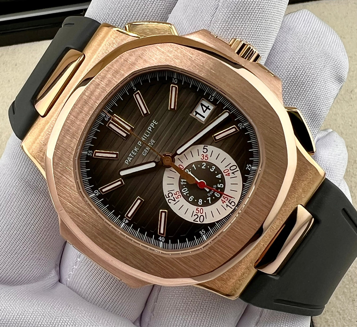 Patek Philippe Nautilus 5980/1R-001 Chocolate 2011 Extrait d'archive