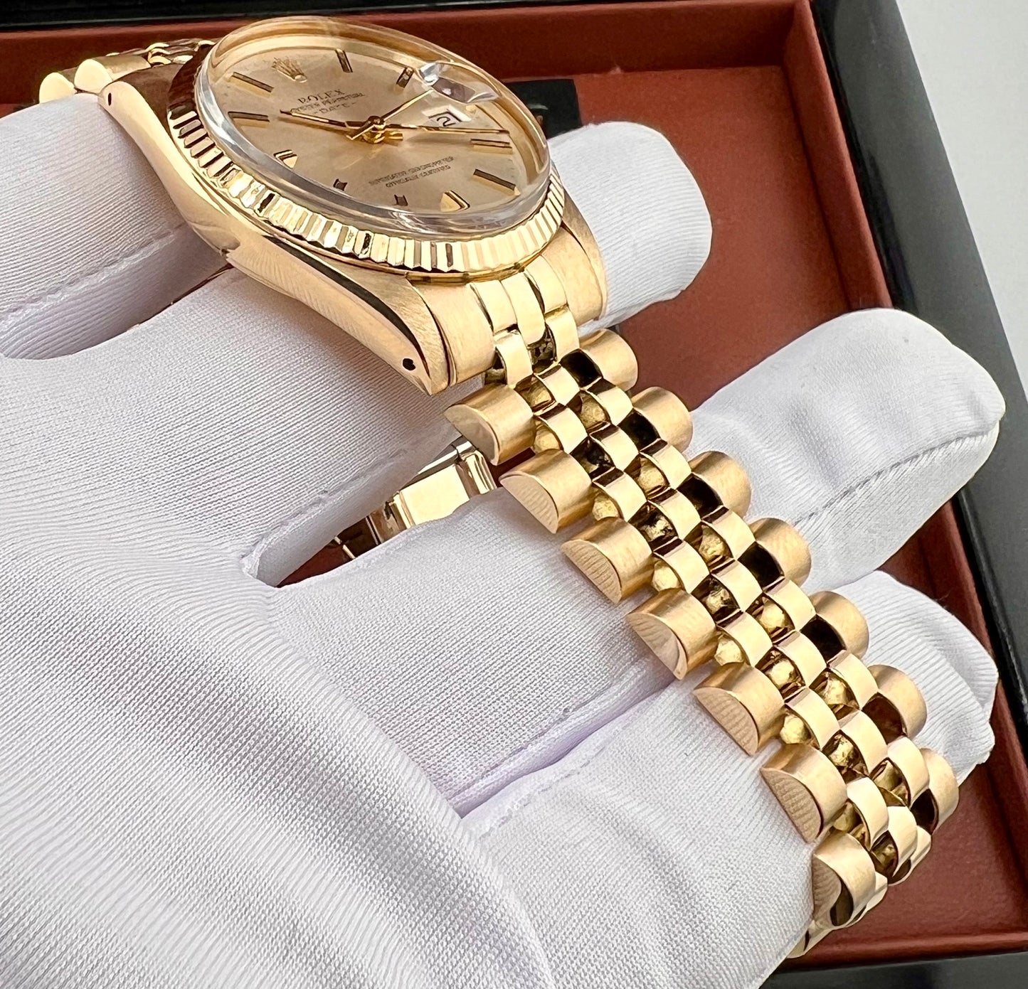 Rolex Oyster Perpetual Date 34mm 15038 Jubilèe 1981 only watch
