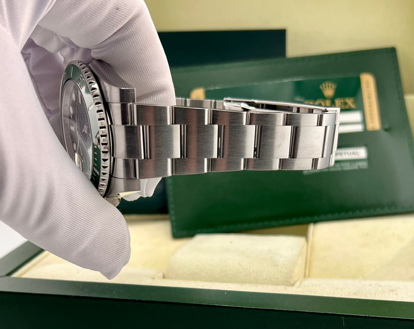 Rolex Submariner Date ''HULK'' 116610LV 2011 Ita full set