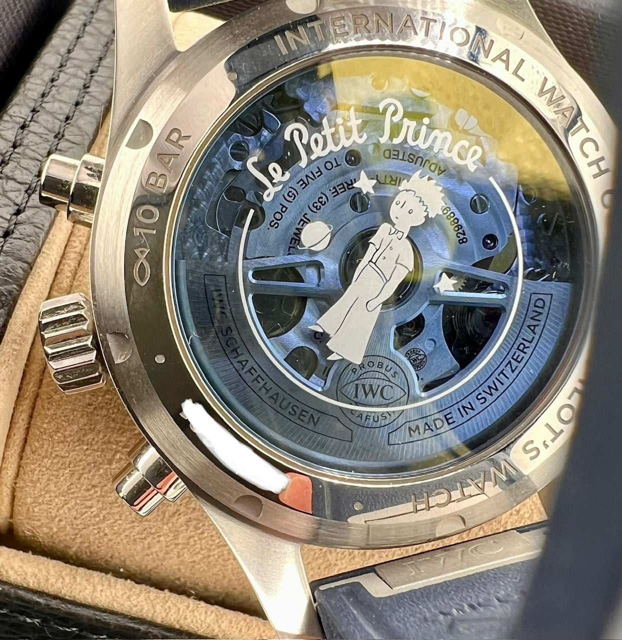 IWC Watch Chronograph 41 Le Petit Prince Pilot's IW388120 NEW 2026