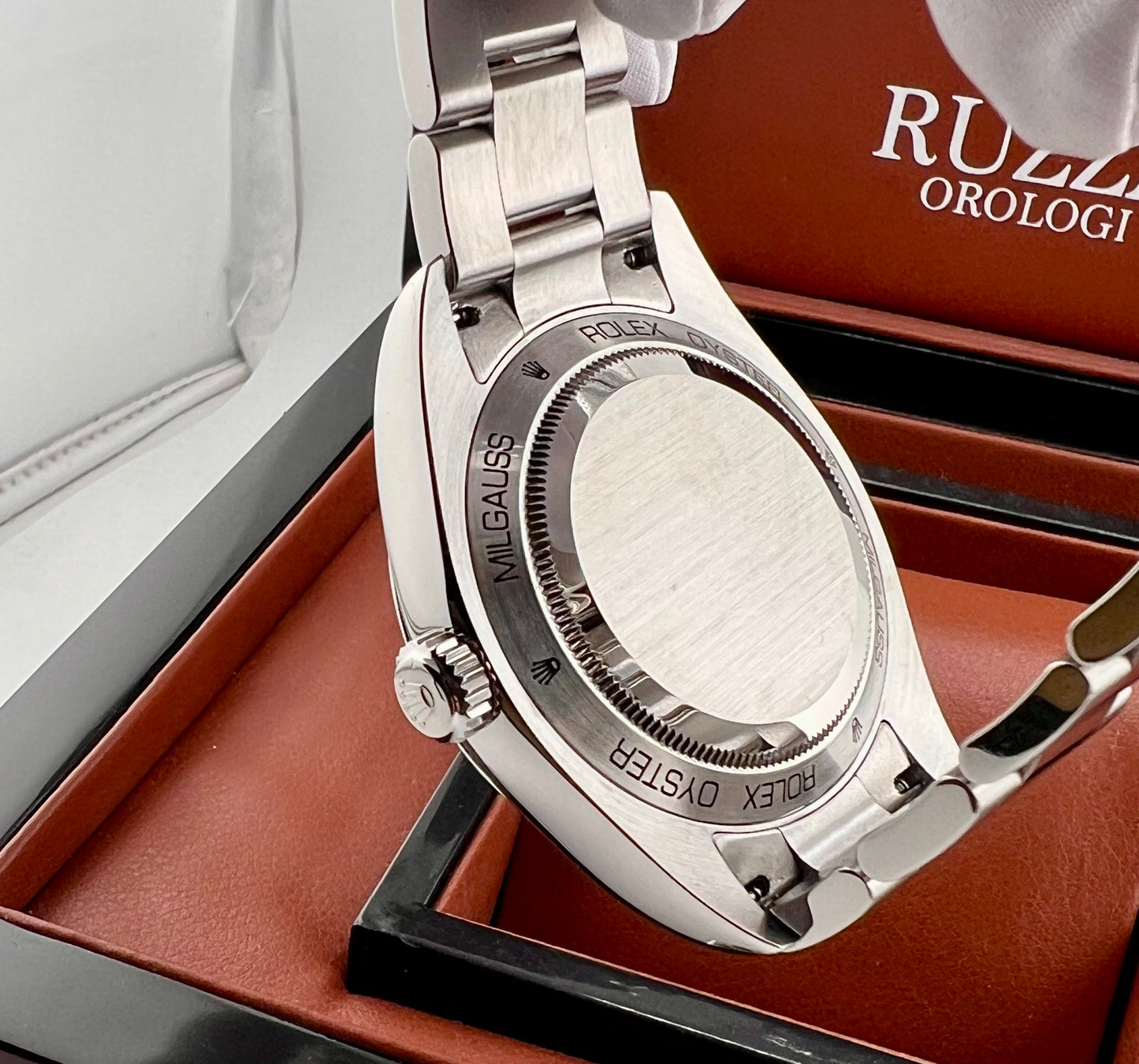 Rolex Milgauss 116400 Black Dial 2008 only watch 40mm