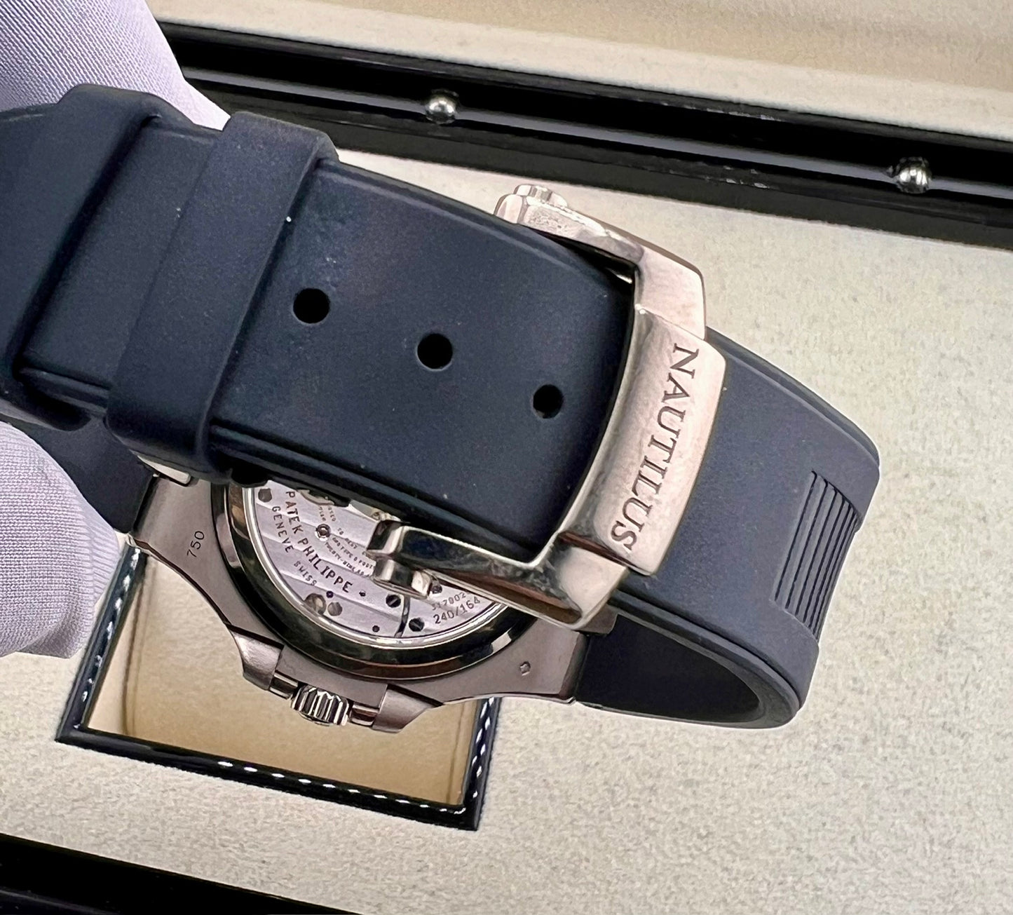 Patek Philippe Nautilus 5712G full set 2009 Punzone di Ginevra