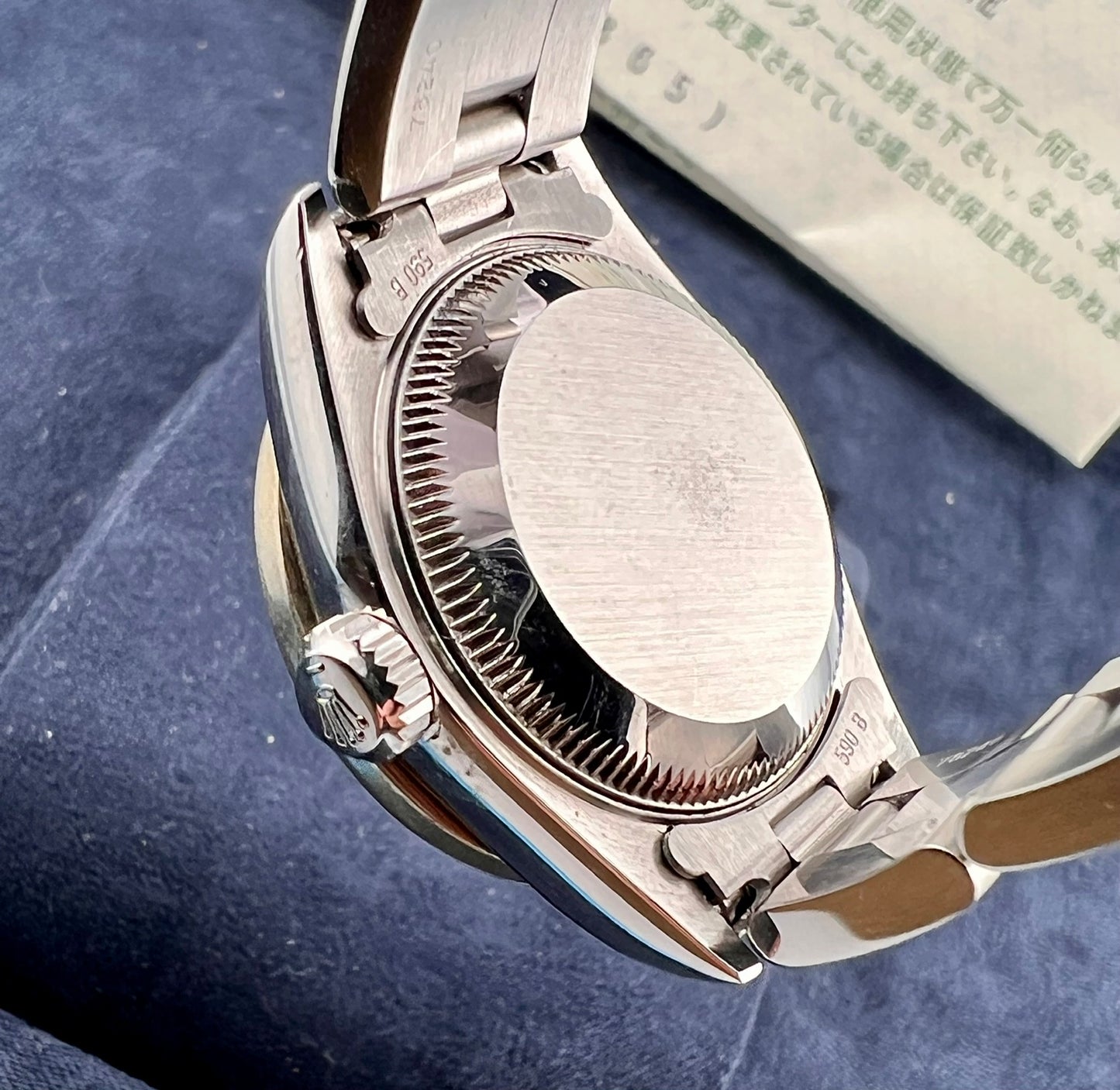 Rolex Lady-Datejust 26mm 79160 Paper rolex 2003 Custom diamond