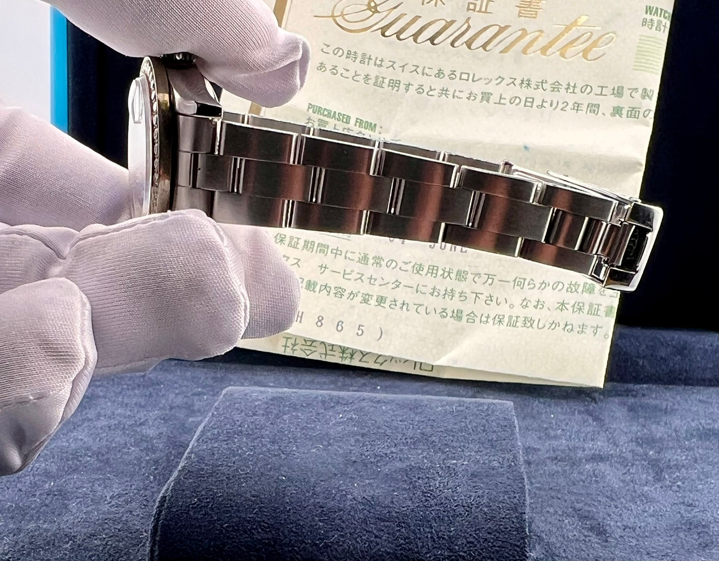 Rolex Lady-Datejust 26mm 79160 Paper rolex 2003 Custom diamond