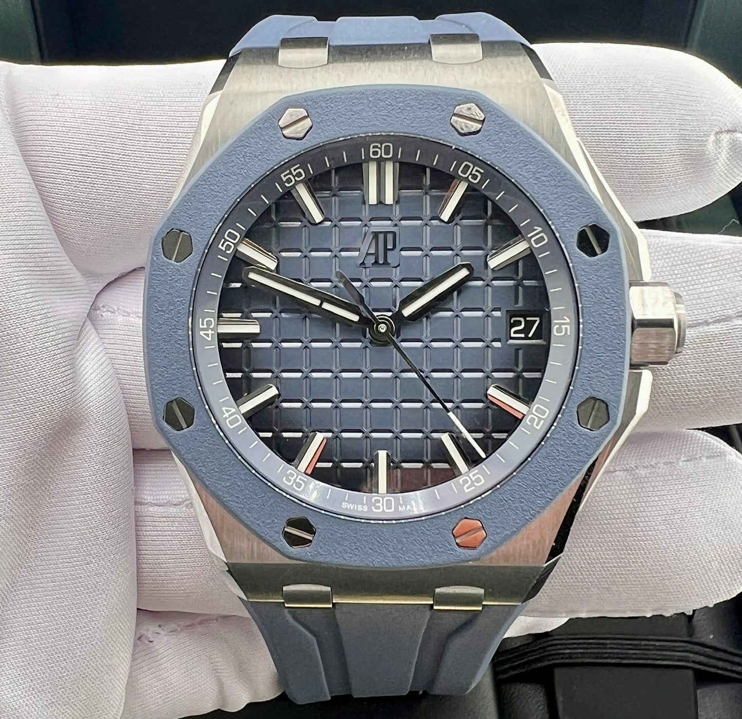 Audemars Piguet Royal Oak Offshore Blue 15605SK New 2026 43mm