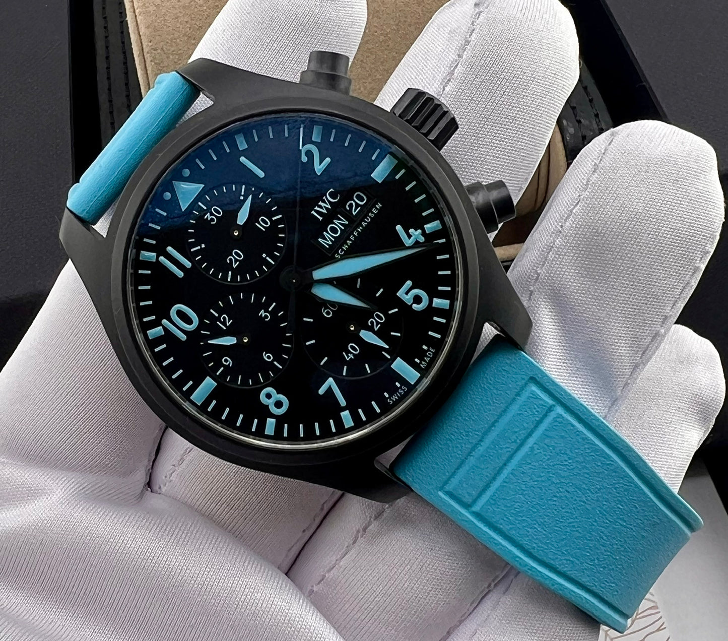 IWC Watch Chronograph 41 George Russell Pilot's IW389411 2026 NEW