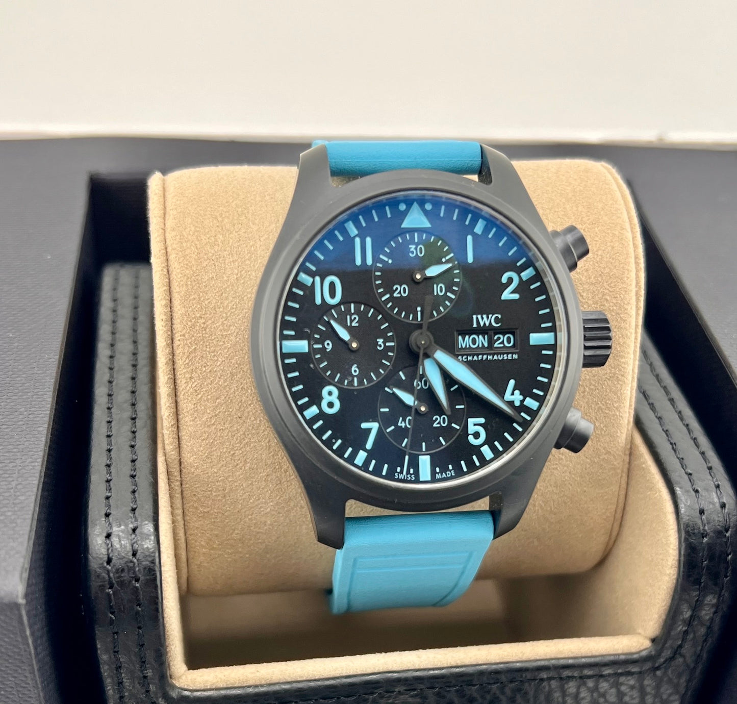 IWC Watch Chronograph 41 George Russell Pilot's IW389411 2026 NEW