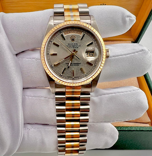 Rolex Day-Date 36mm 18239B Tridor 1989 top condition only watch