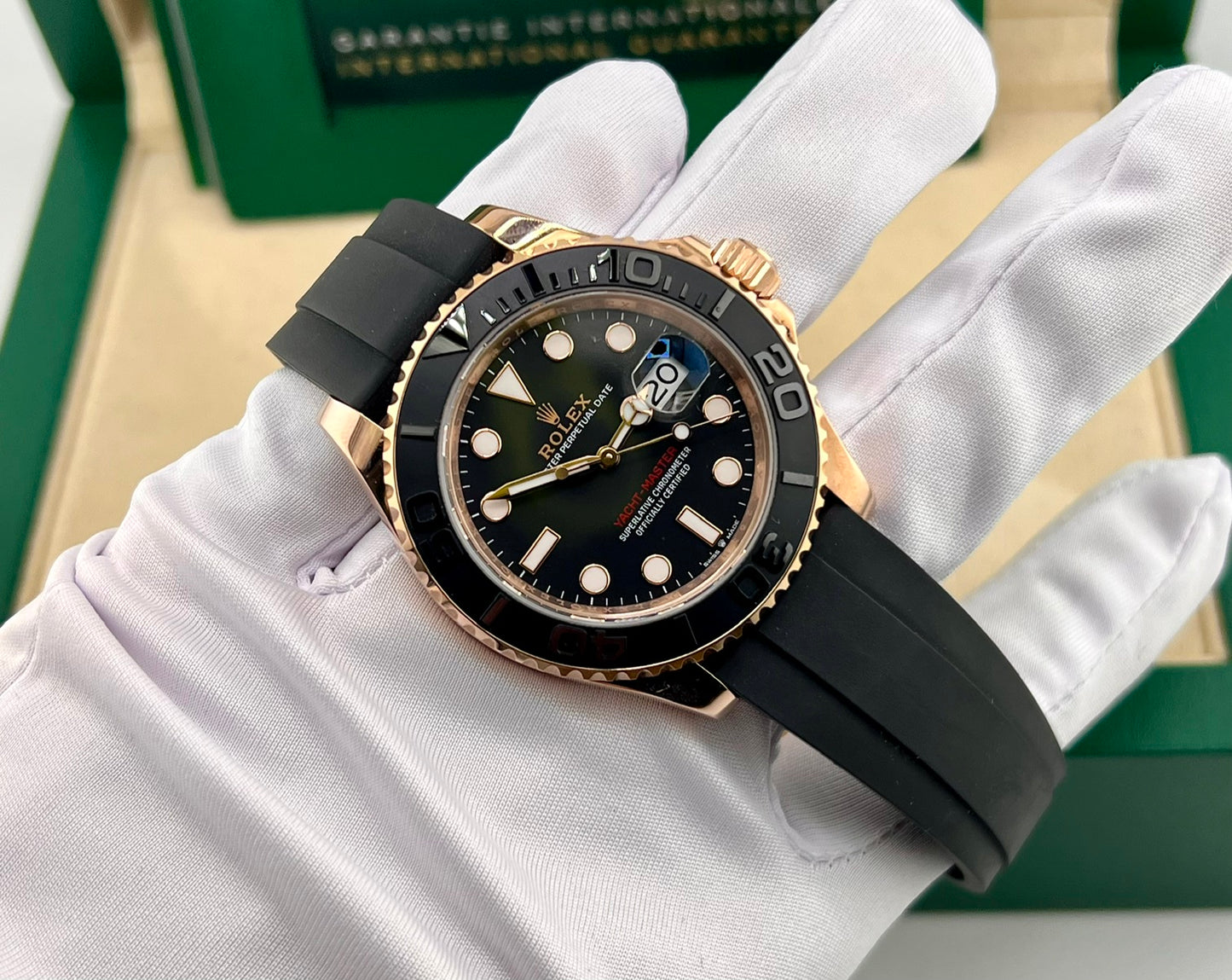 Rolex Yacht-Master 40mm 126655 Oysterflex 2024 full set