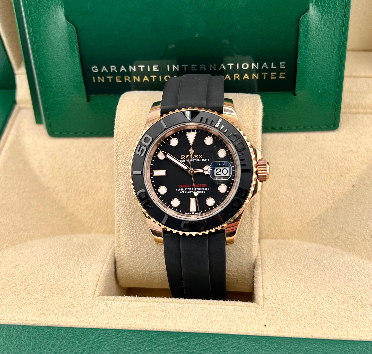 Rolex Yacht-Master 40mm 126655 Oysterflex 2024 full set