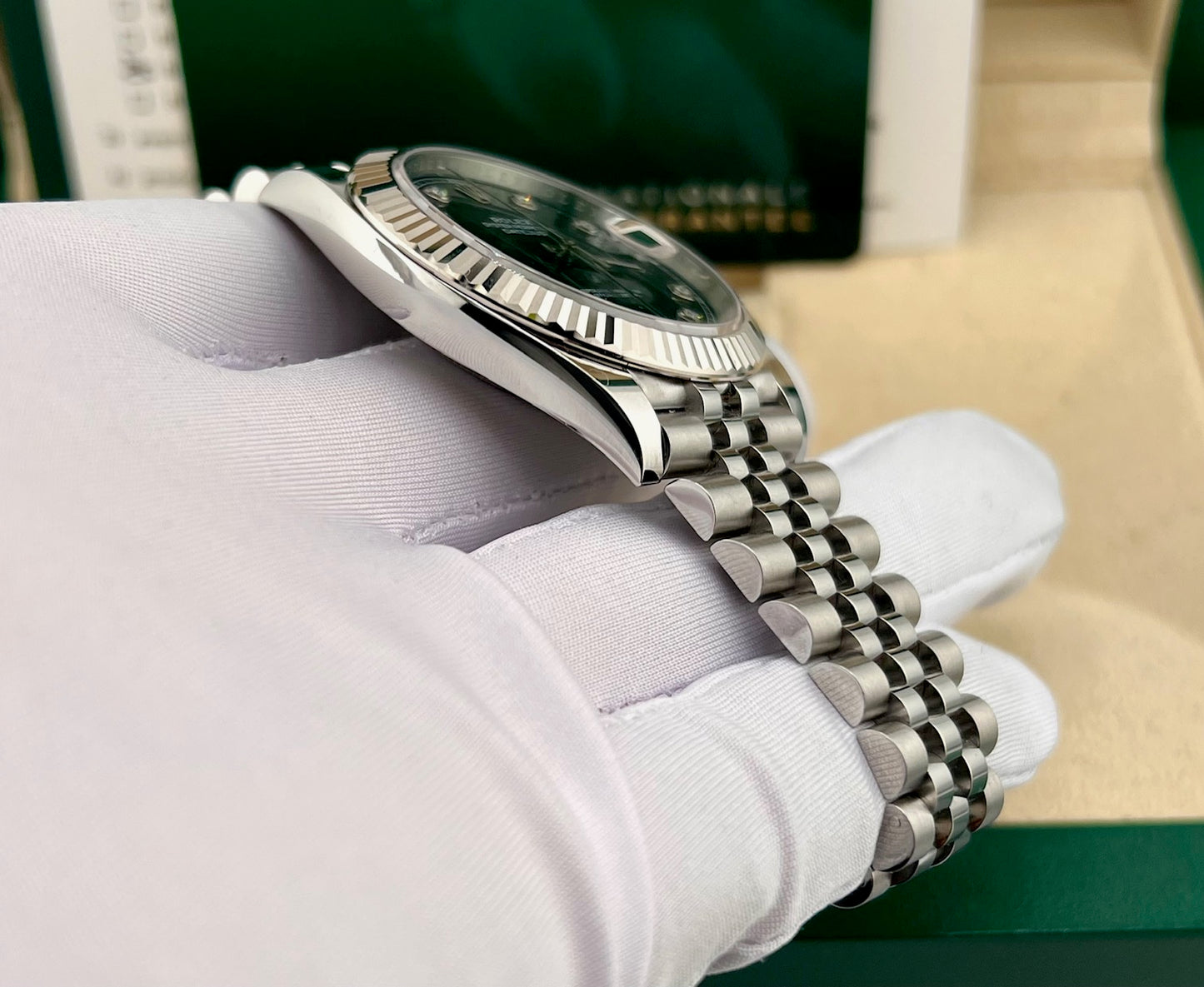 Rolex Datejust 41mm 126334 Black Dial Diamond Index 2025 Jubilèe