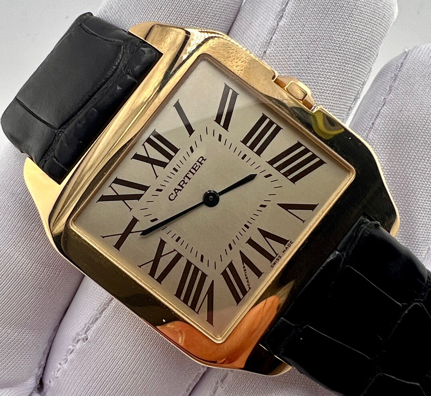 Cartier Santos Dumont 2649 35X44mm only watch solo orologio