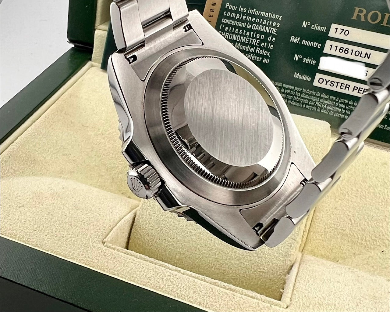 Rolex Submariner Date 116610LN 40mm 2012 Ita