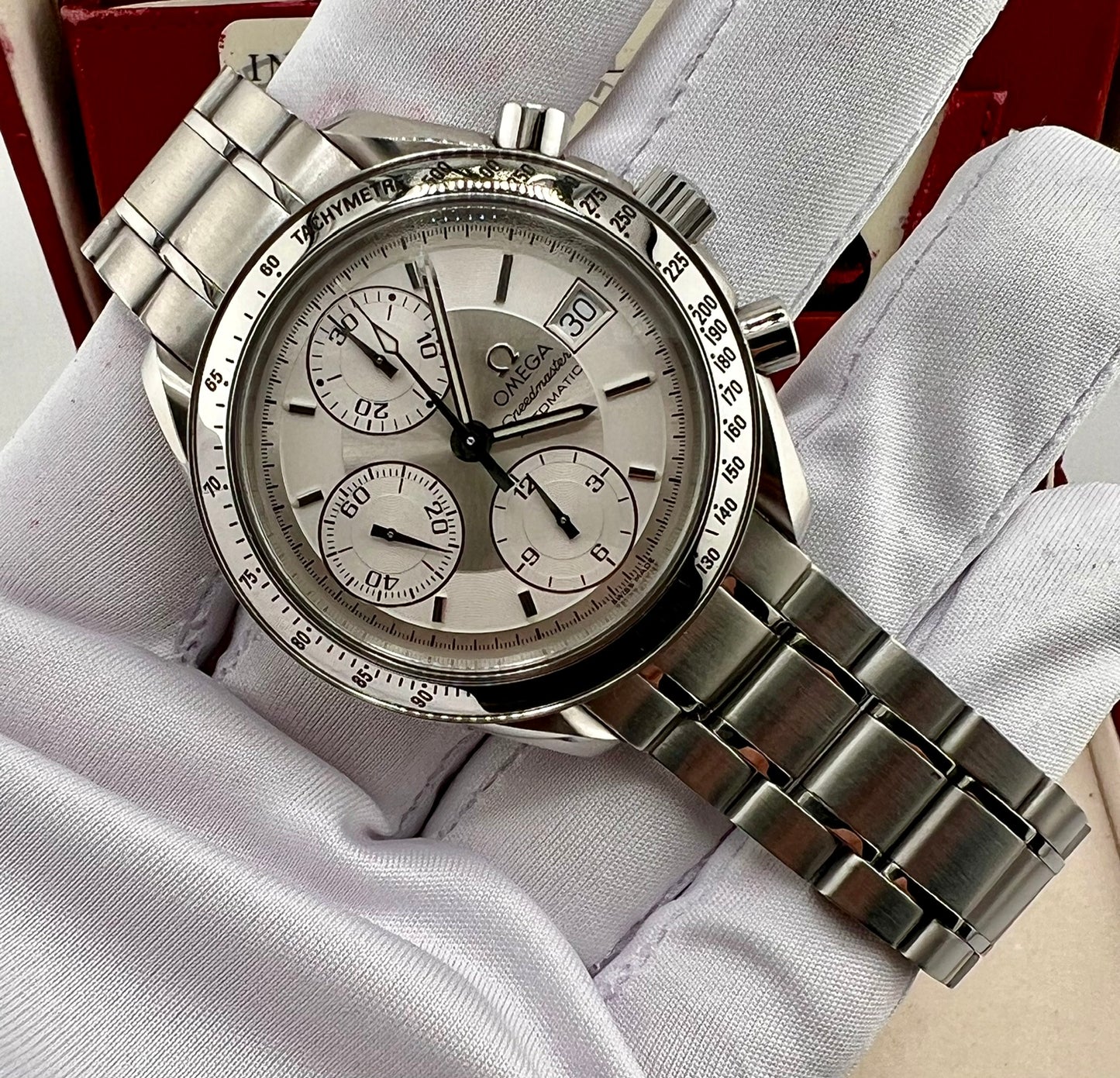 Omega Speedmaster Date 3513.30.00 Full Set 2002 39mm