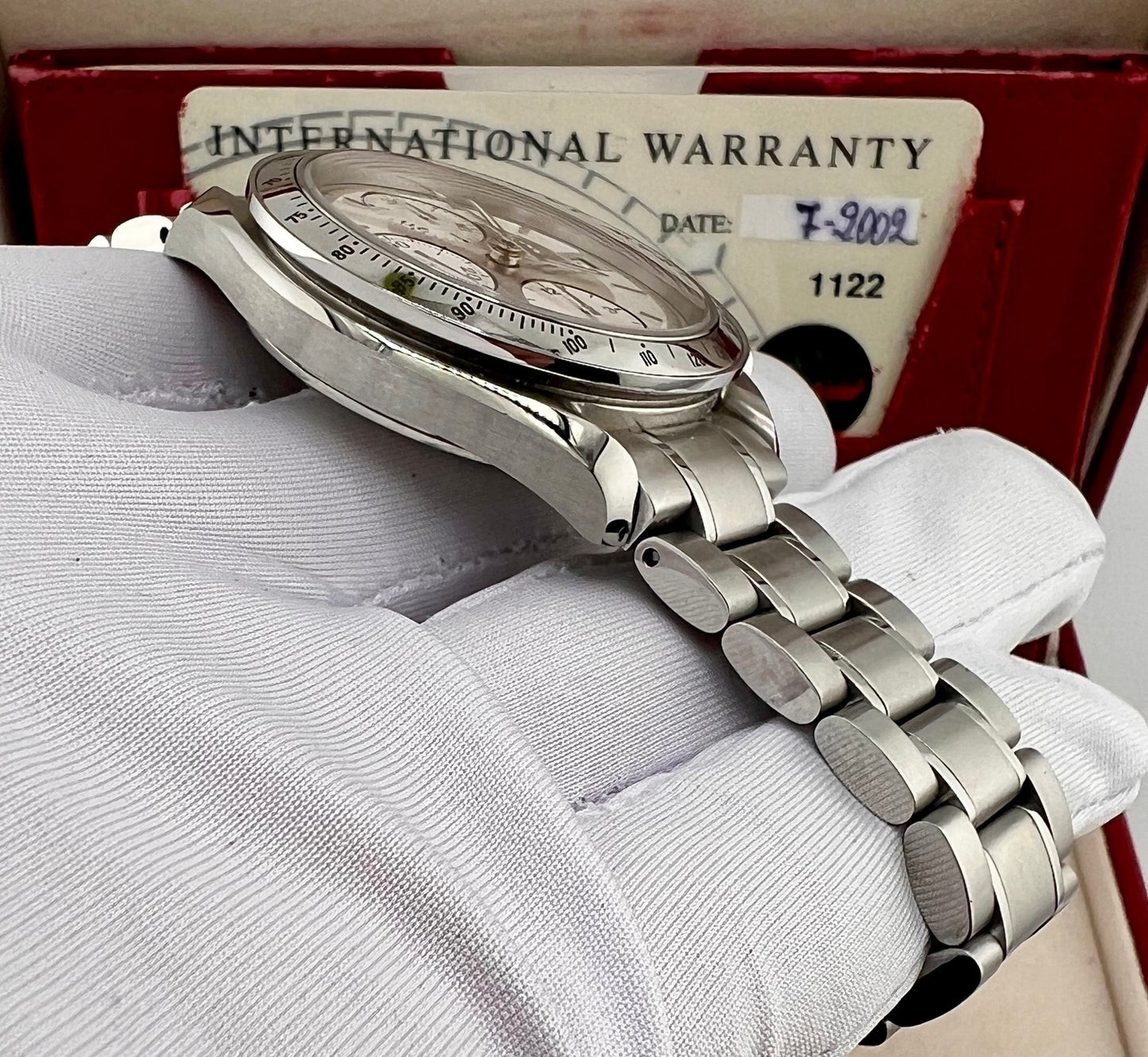 Omega Speedmaster Date 3513.30.00 Full Set 2002 39mm
