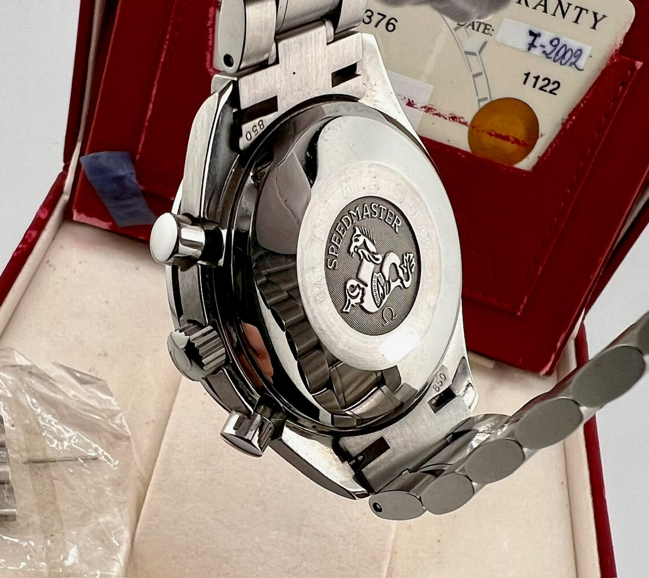 Omega Speedmaster Date 3513.30.00 Full Set 2002 39mm