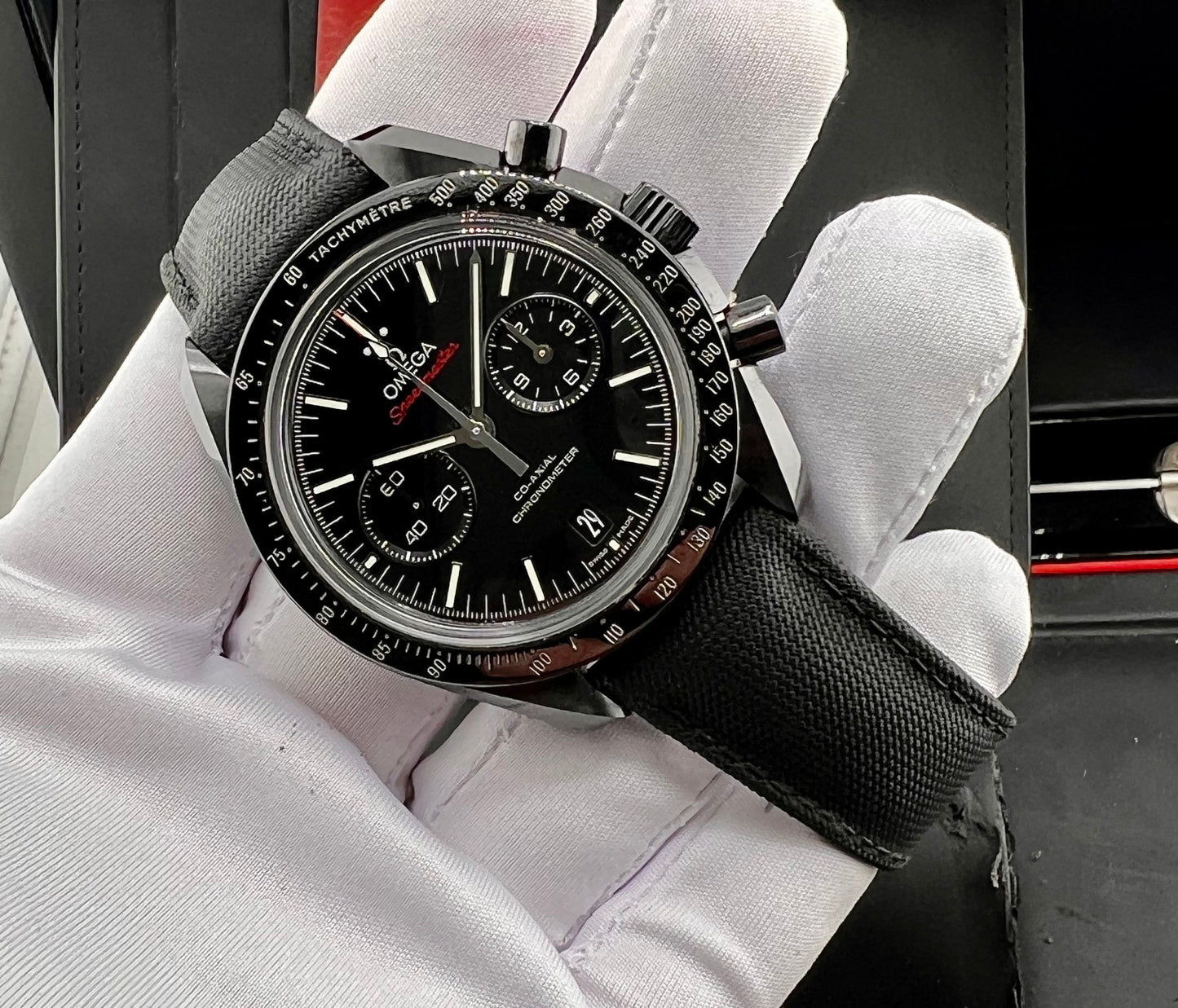 Omega Speedmaster Dark Side Of The Moon 2015 Full Set Ita