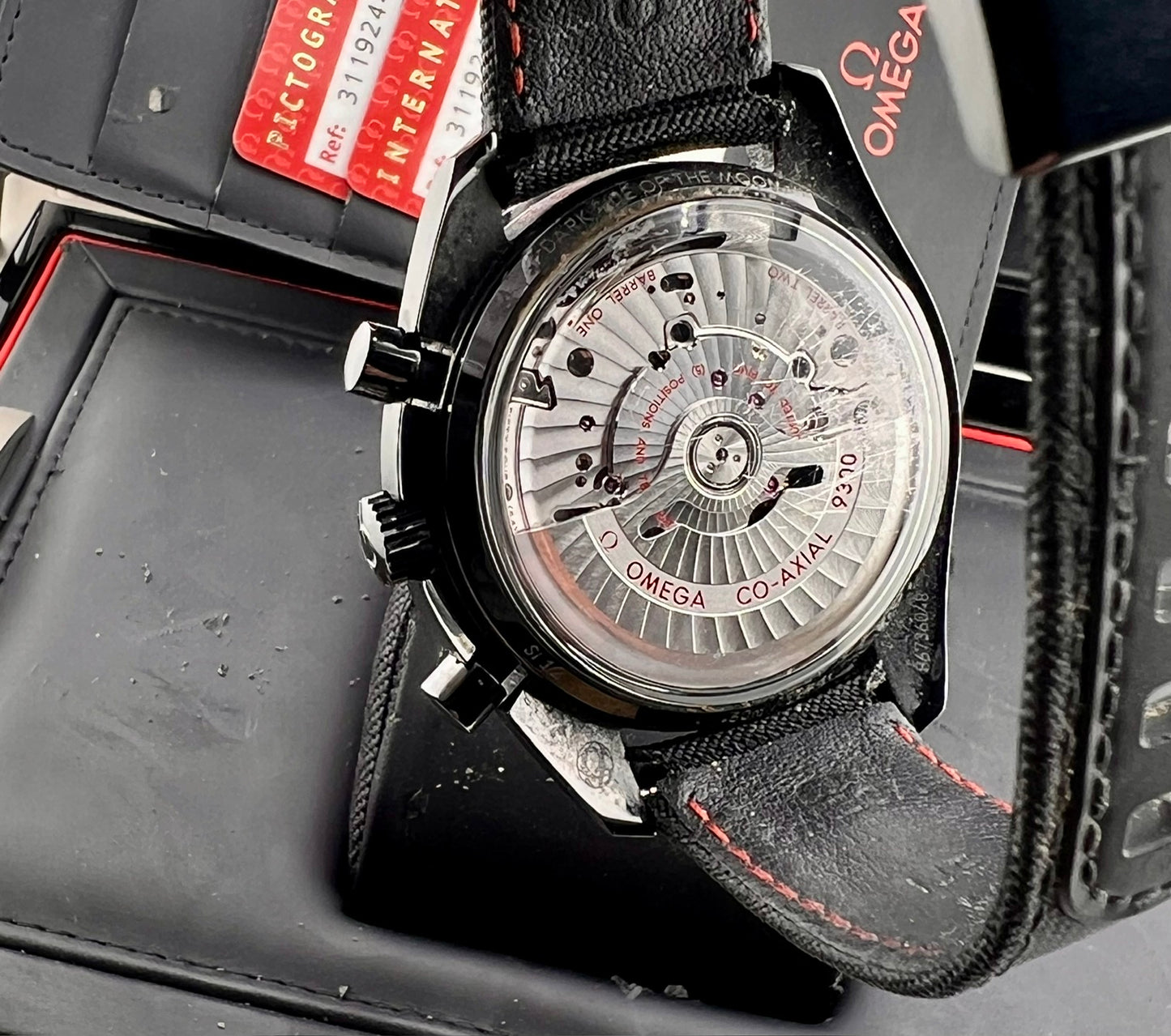 Omega Speedmaster Dark Side Of The Moon 2015 Full Set Ita