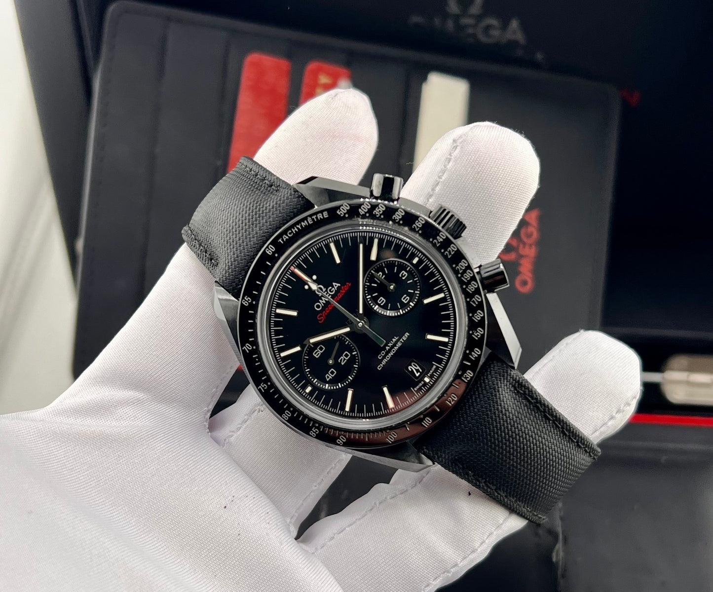 Omega Speedmaster Dark Side Of The Moon 2015 Full Set Ita