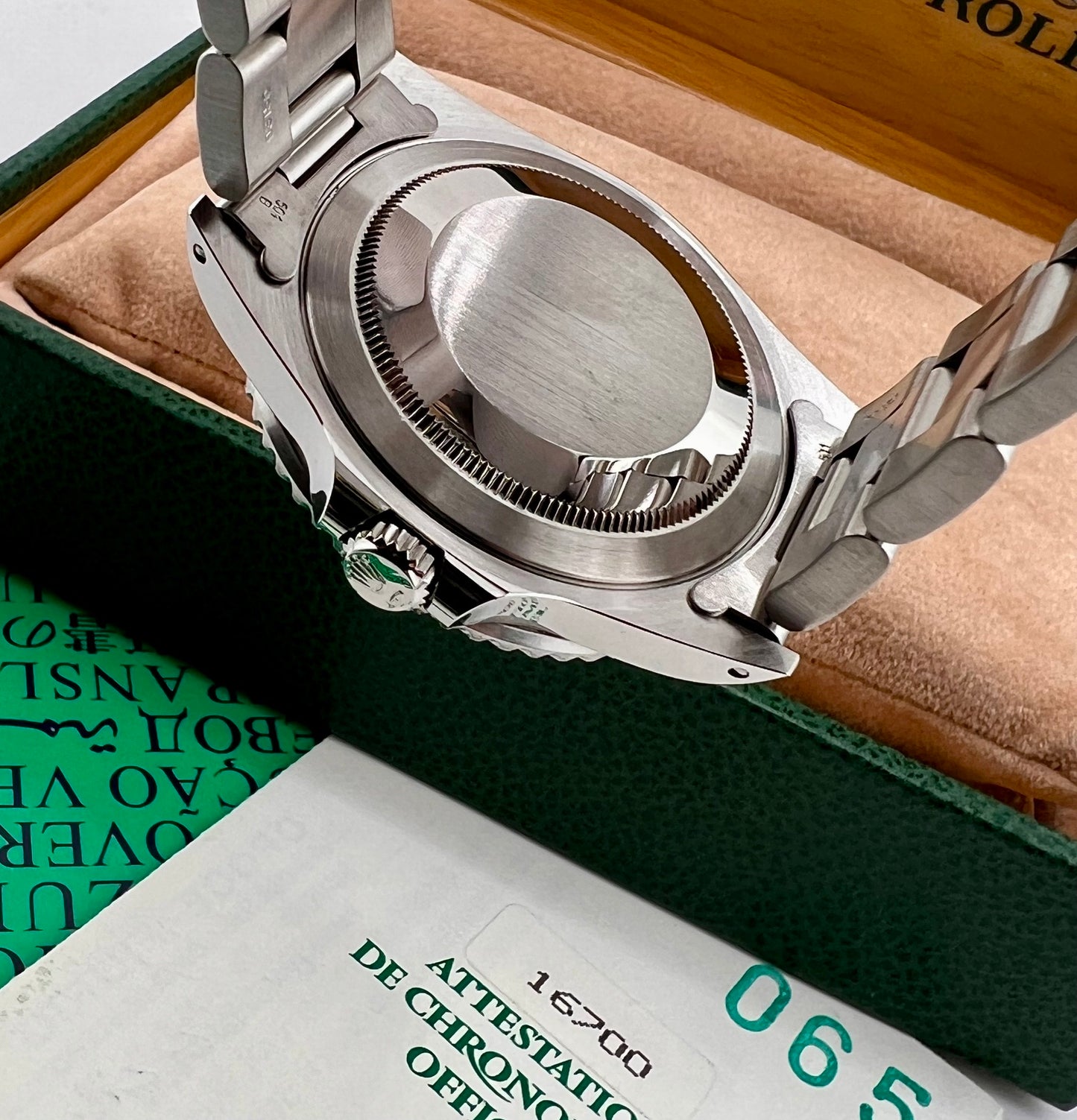 Rolex GMT-Master I 16700 Box&Paper Ita 1996