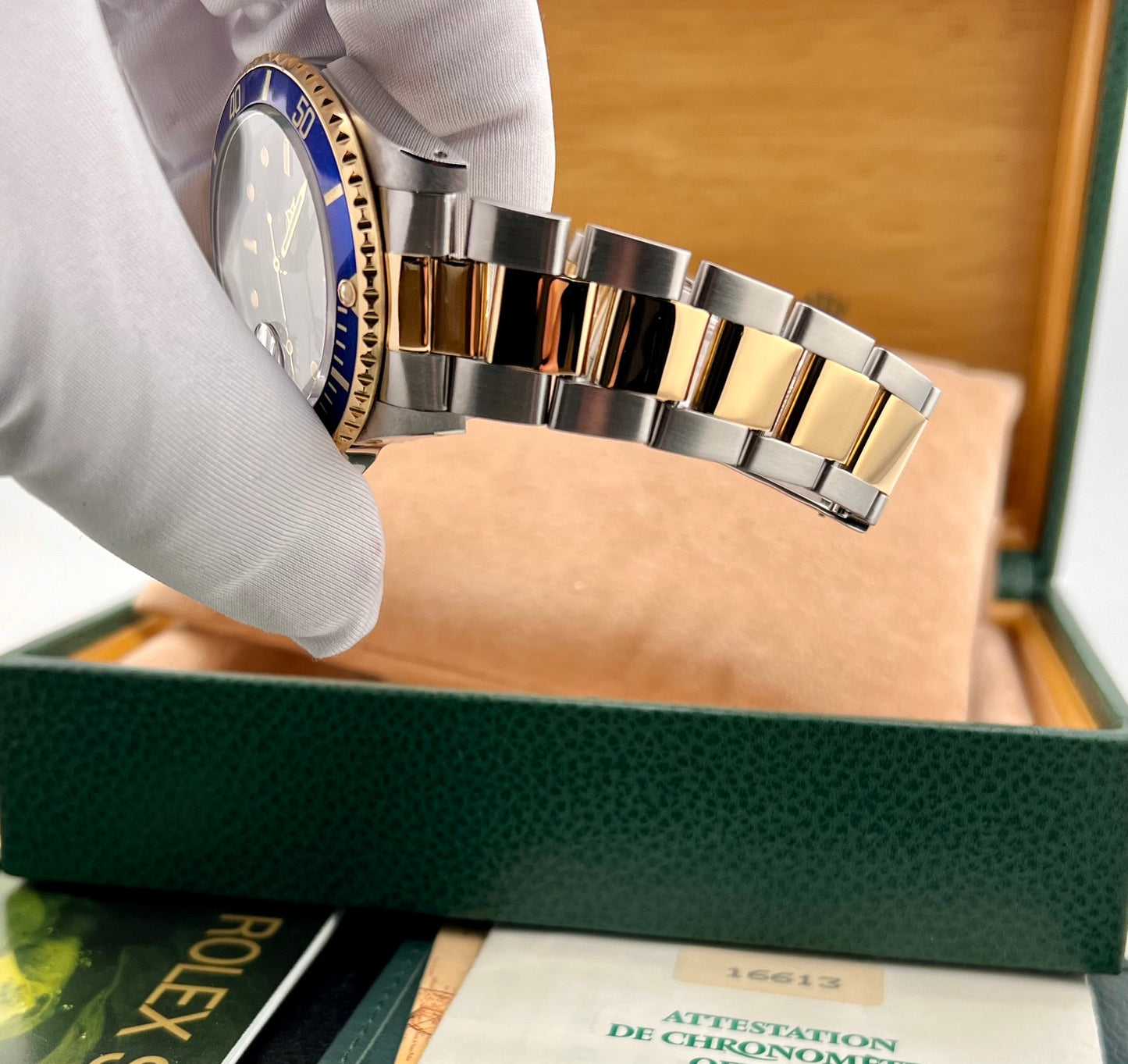 Rolex Submariner Date 16613 Blue Dial Full Set 1991 (Scozia)