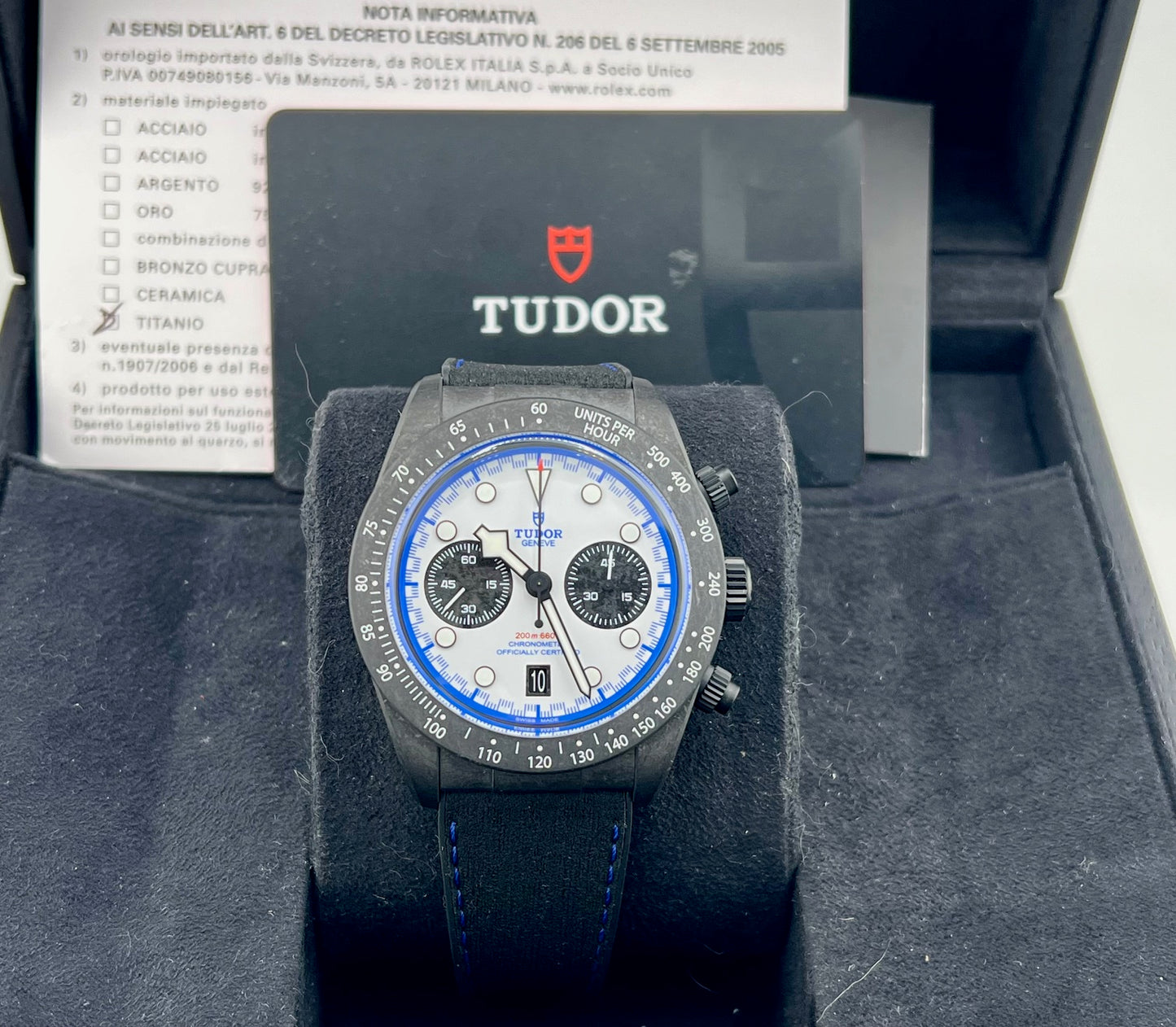 Tudor Black Bay Chrono 25 79377KN Limited Edition Formula 2025 NEW