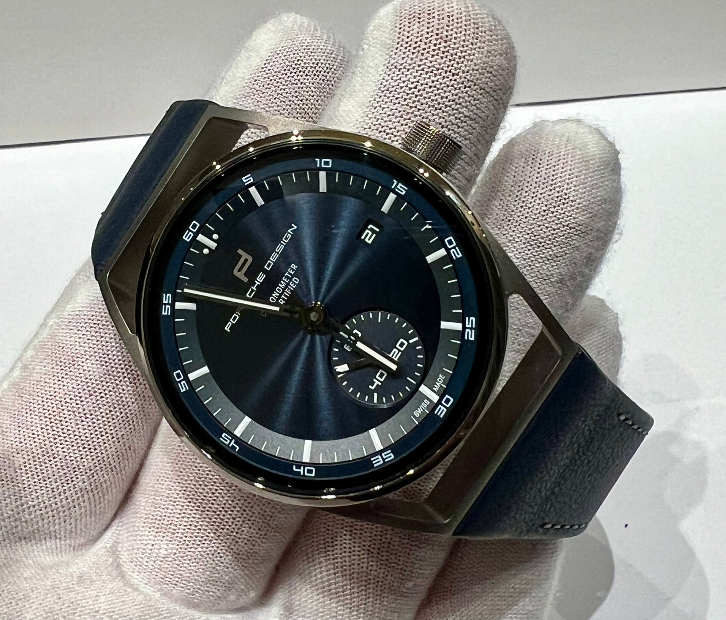 Porsche Design Sport Chrono Subsecond Porsche Design Blue