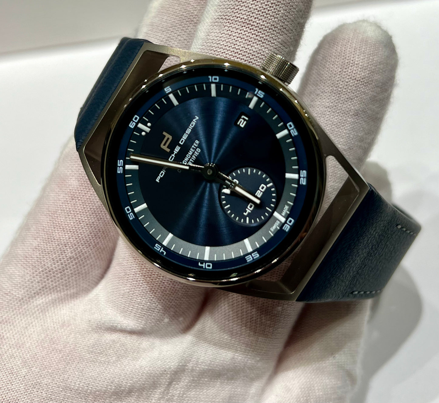 Porsche Design Sport Chrono Subsecond Porsche Design Blue