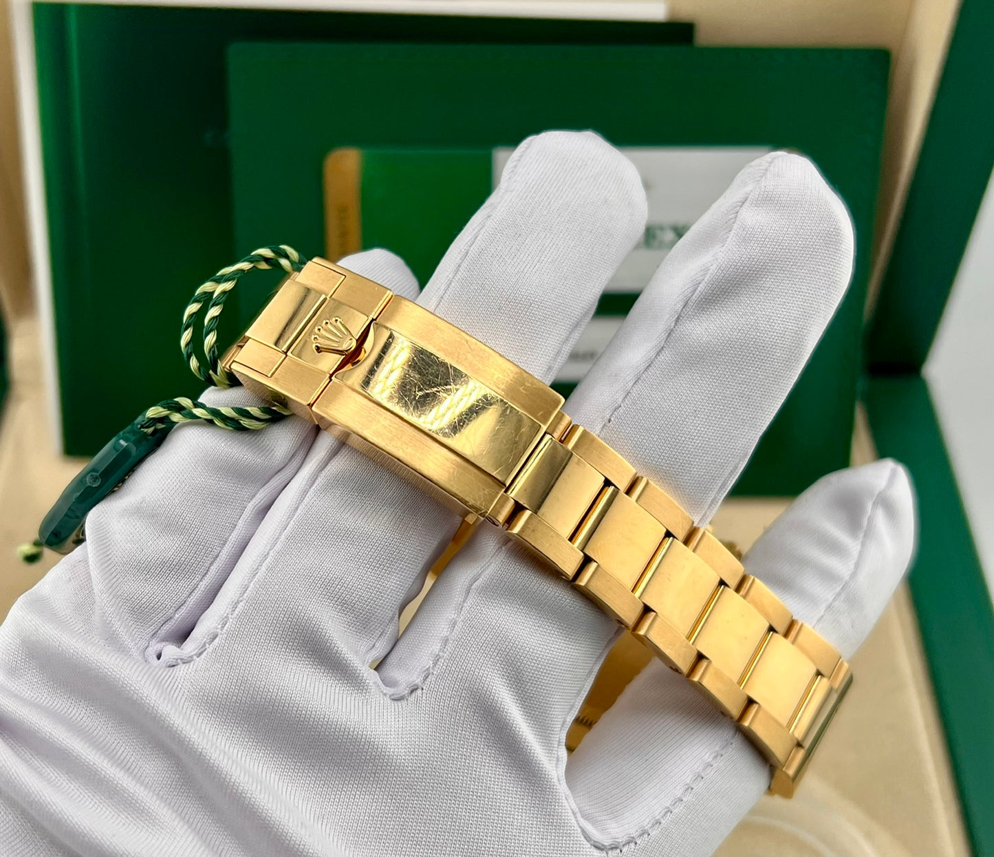 Rolex Daytona 116508 Green Dial Full Set 2020 Ita
