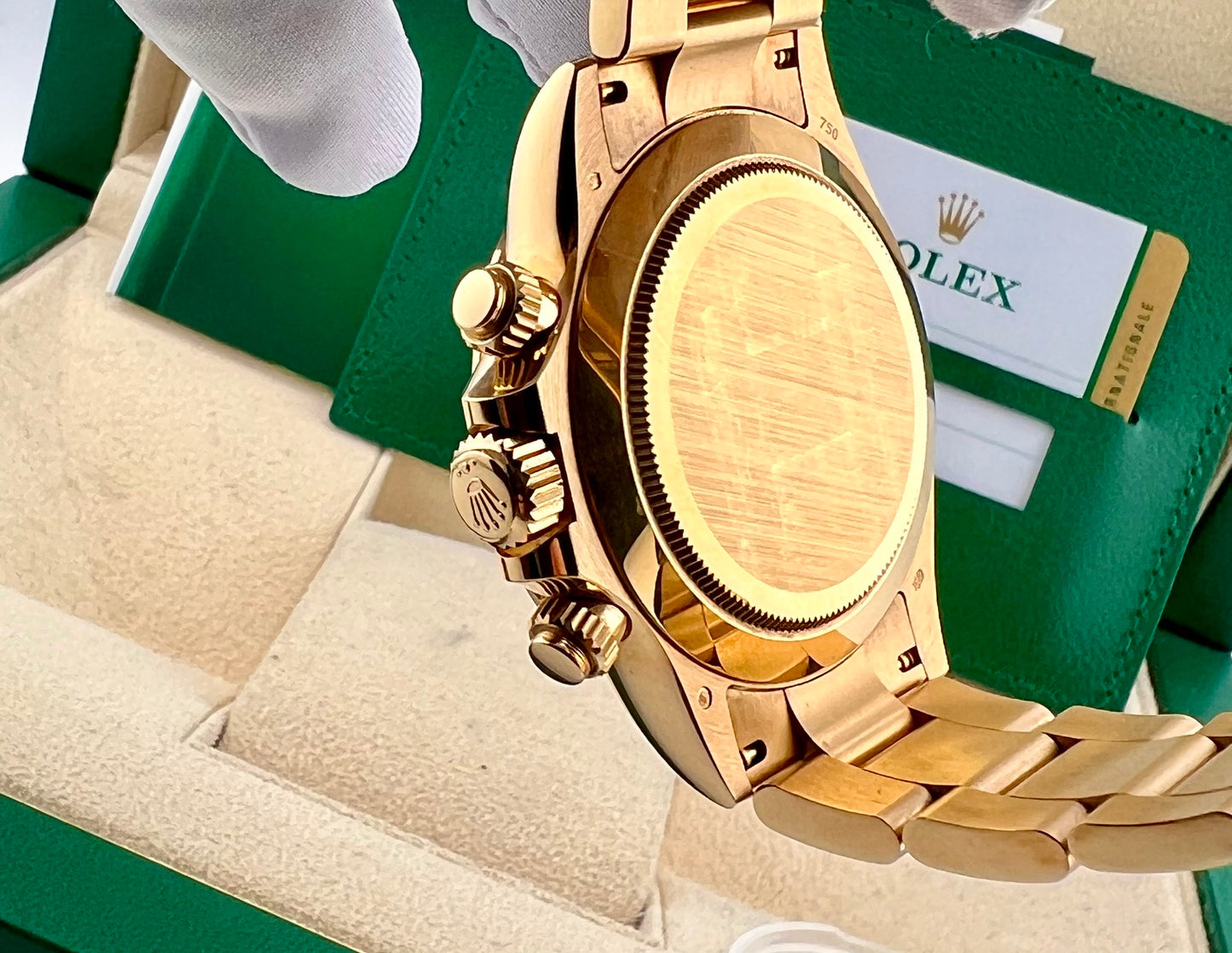 Rolex Daytona 116508 Green Dial Full Set 2020 Ita