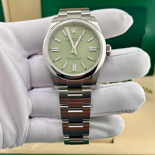Rolex Oyster Perpetual ''Pistacchio'' Dial (2026) New Card 41mm